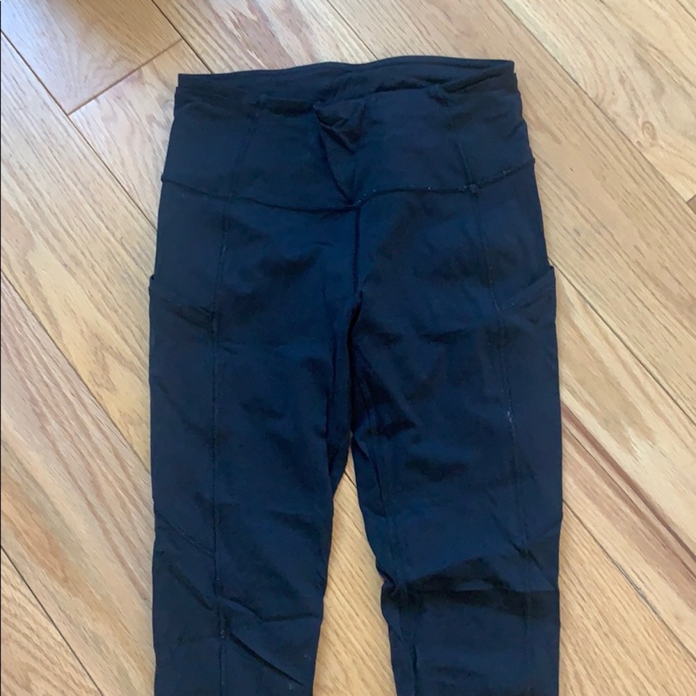 Cropped running leggings